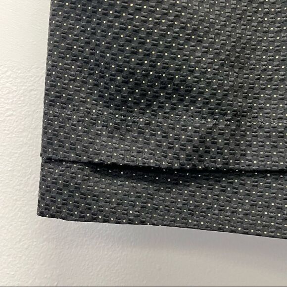 Madewell Lowlight Black & Gold Shimmer Dot Dress Size 2 - Picture 7 of 14